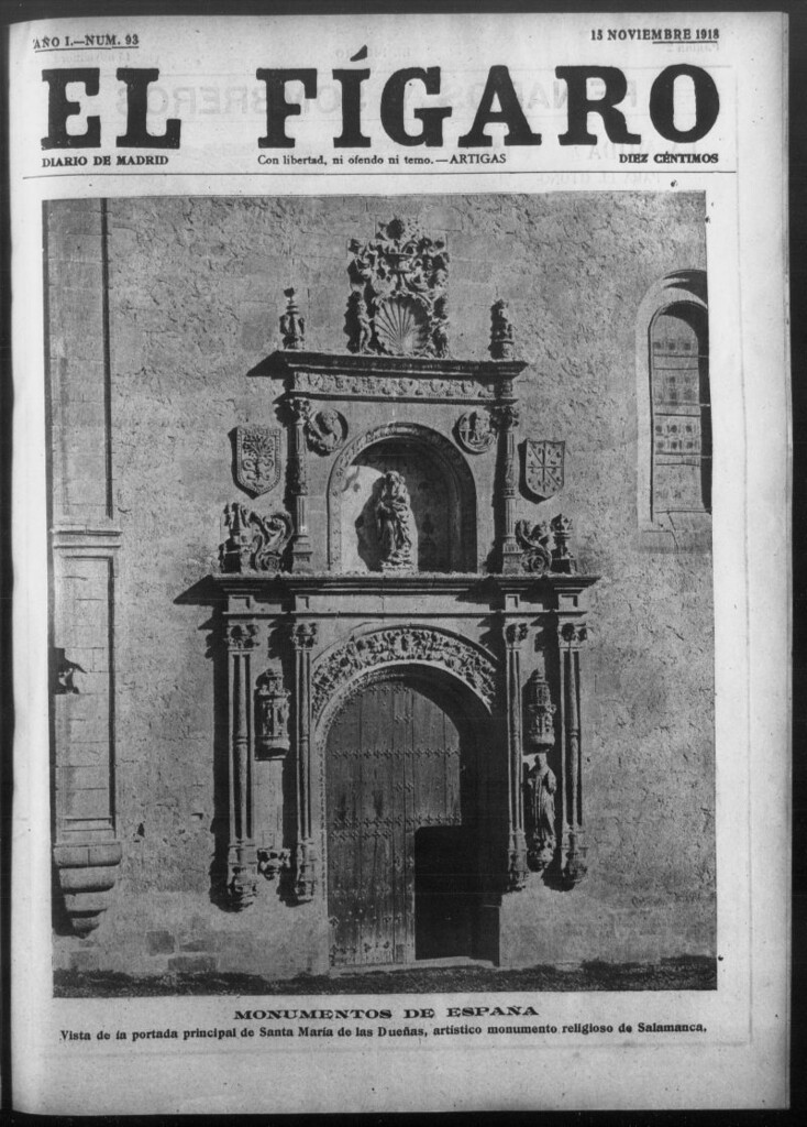 Miniatura de El Fígaro: diario de Madrid del 15 de noviembre de 1918, nº 93