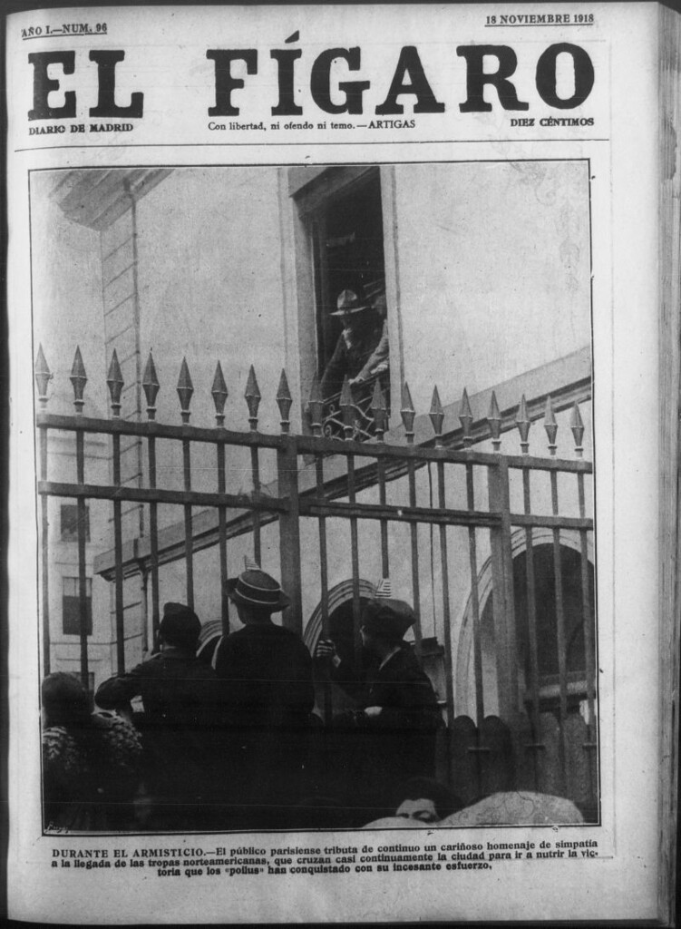 Miniatura de El Fígaro: diario de Madrid del 18 de noviembre de 1918, nº 96
