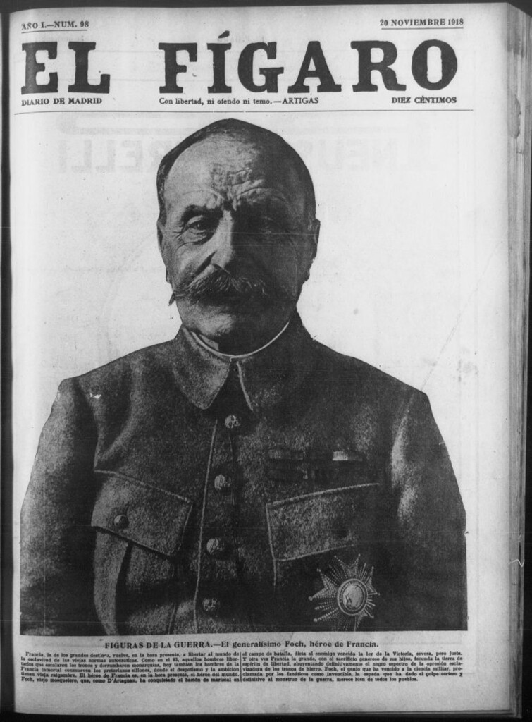 Miniatura de El Fígaro: diario de Madrid del 20 de noviembre de 1918, nº 98
