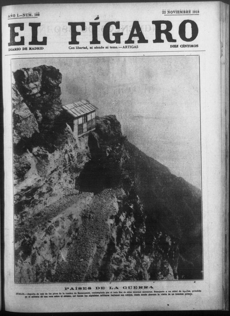 Miniatura de El Fígaro: diario de Madrid del 22 de noviembre de 1918, nº 100