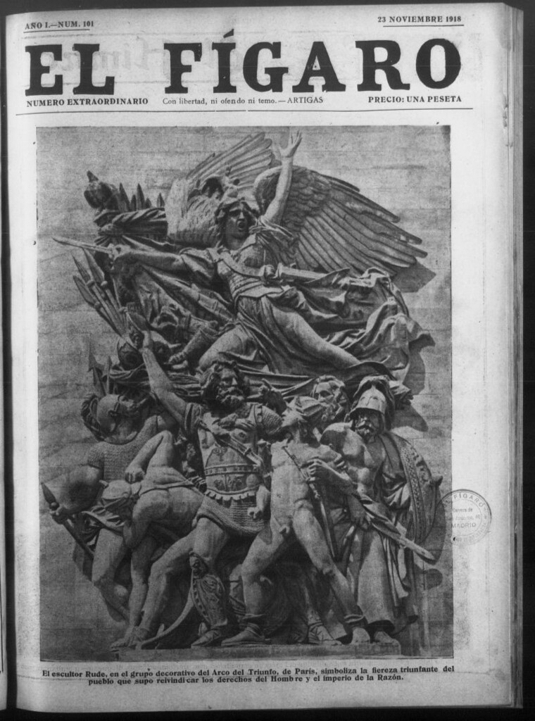Miniatura de El Fígaro: diario de Madrid del 23 de noviembre de 1918, nº 101