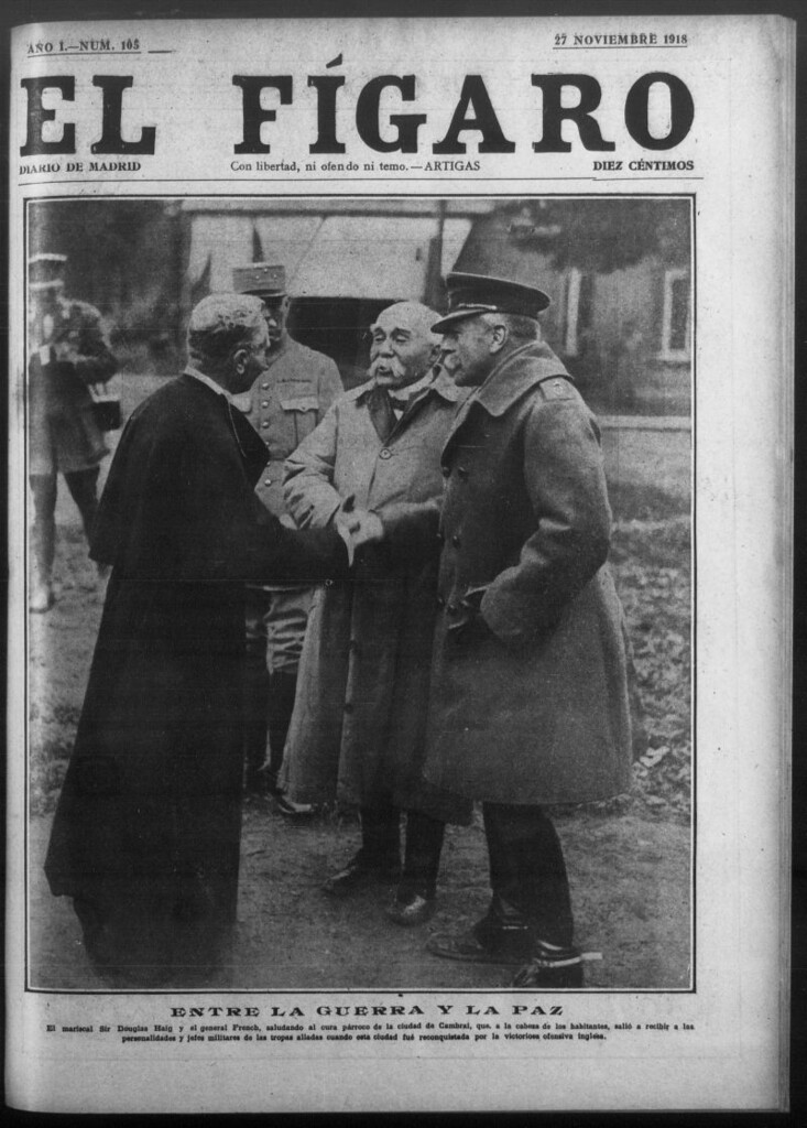 Miniatura de El Fígaro: diario de Madrid del 27 de noviembre de 1918, nº 105