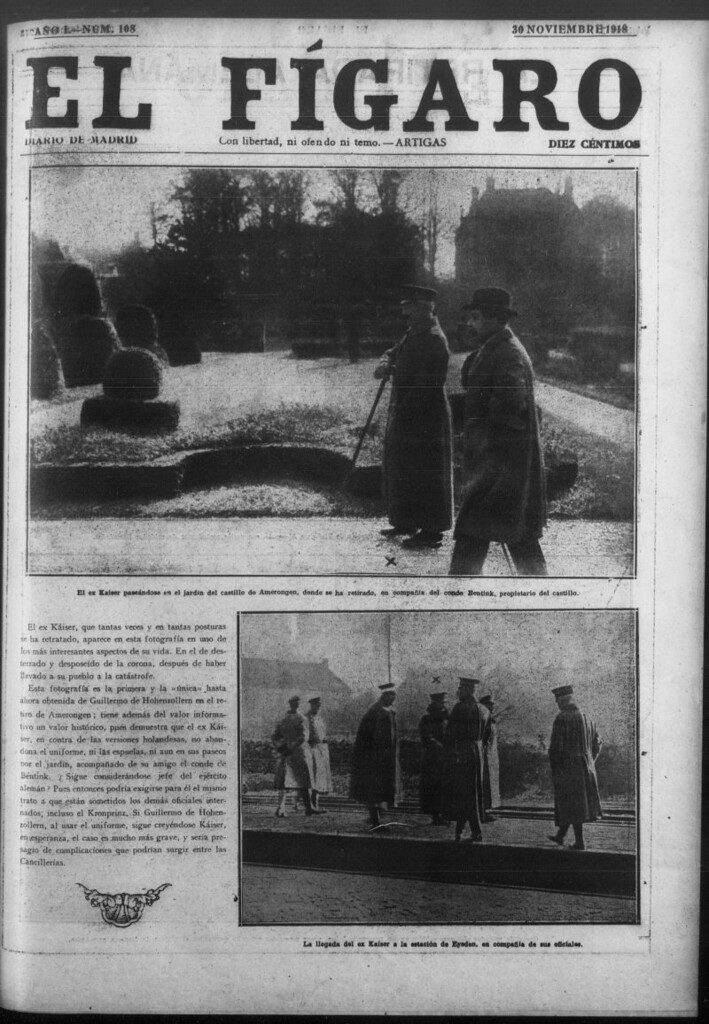 Miniatura de El Fígaro: diario de Madrid del 30 de noviembre de 1918, nº 105