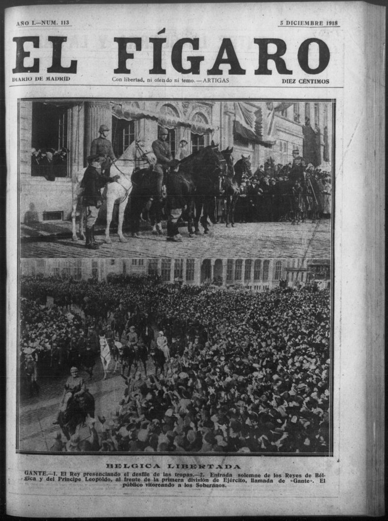 Miniatura de El Fígaro: diario de Madrid del 5 de diciembre de 1918, nº 113