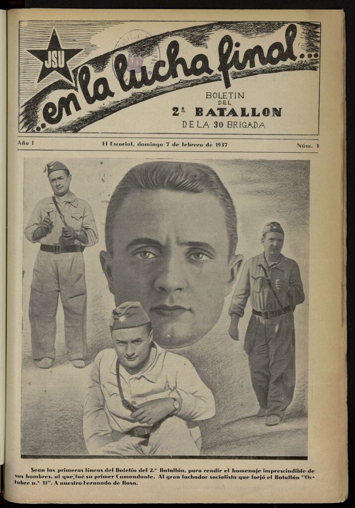 Miniatura de En la Lucha Final: Boletín del 2º Batallón de la 30ª Brigada