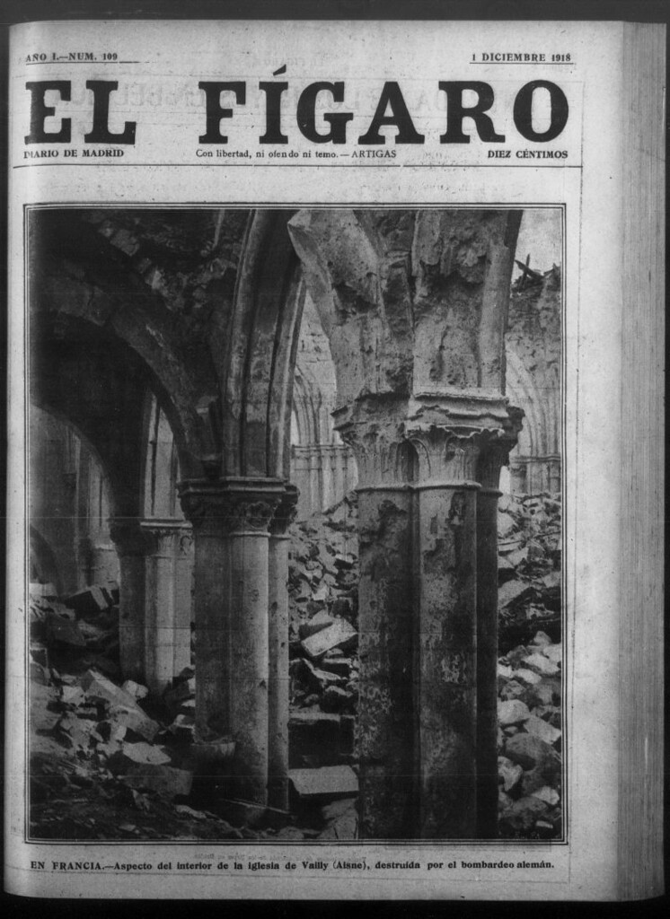 Miniatura de El Fígaro: diario de Madrid del 1 de diciembre de 1918, nº 109