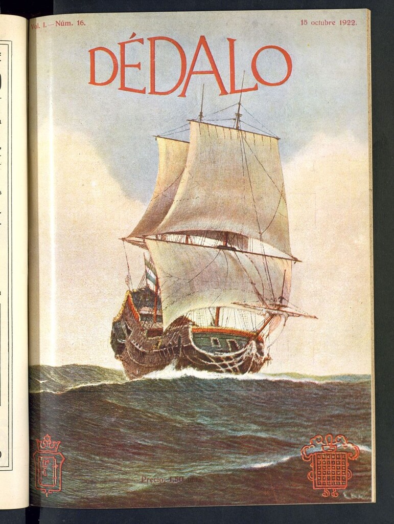 Miniatura de Dédalo del 15 de octubre de 1922