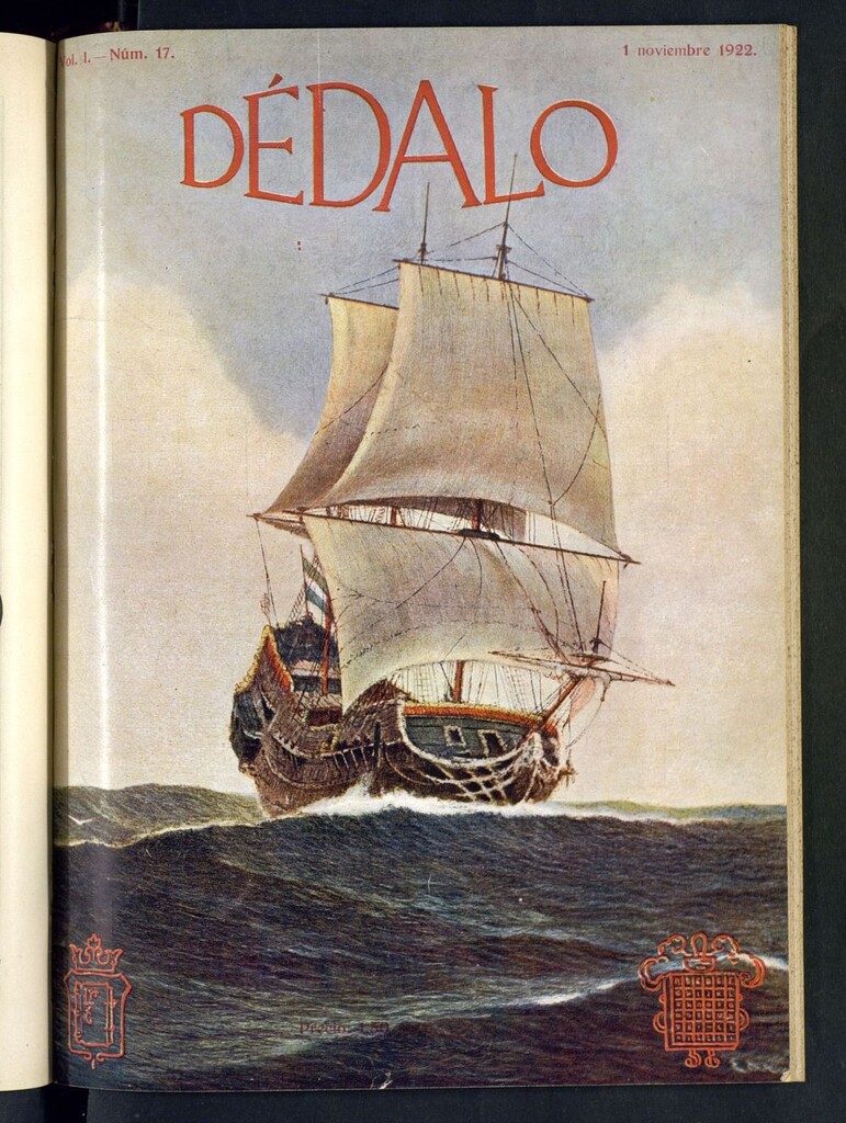 Miniatura de Dédalo del 1 de noviembre de 1922