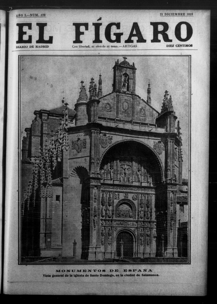Miniatura de El Fígaro: diario de Madrid del 21 de diciembre de 1918, nº 129