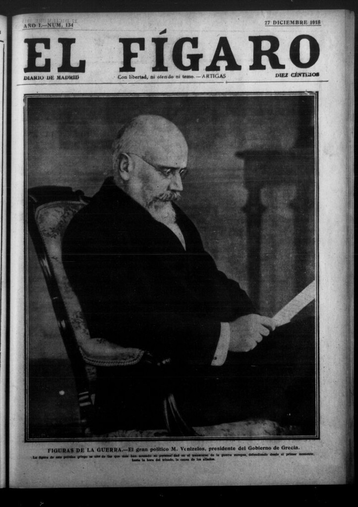 Miniatura de El Fígaro: diario de Madrid del 27 de diciembre de 1918, nº 134
