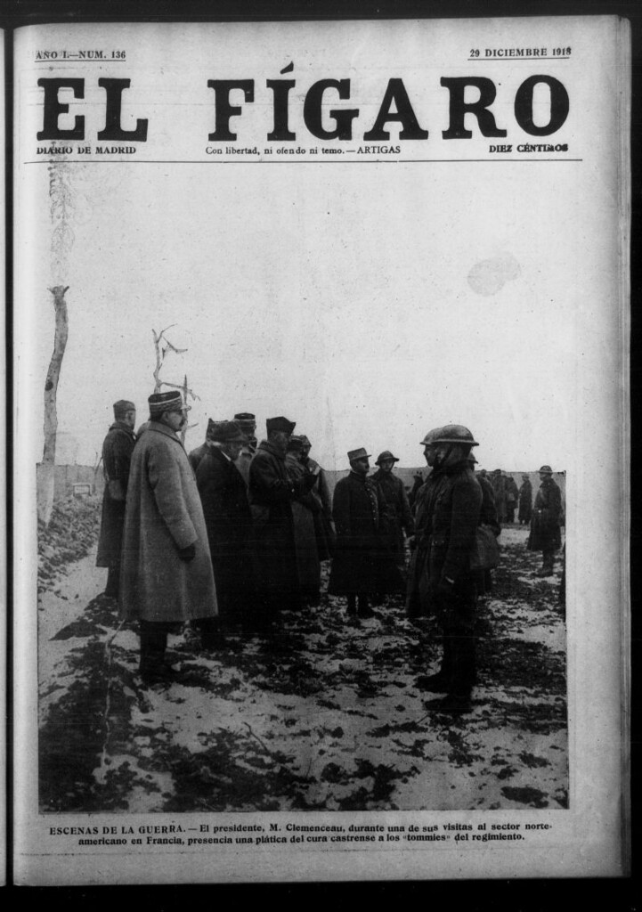 Miniatura de El Fígaro: diario de Madrid del 29 de diciembre de 1918, nº 136