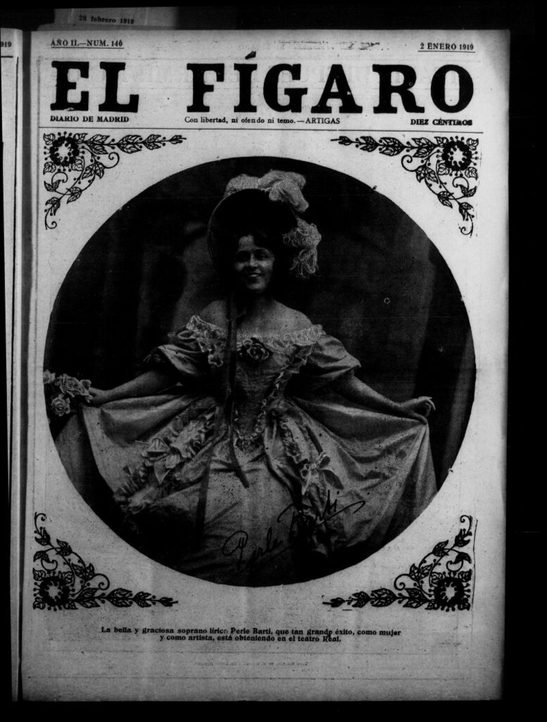 Miniatura de El Fígaro: diario de Madrid del 2 de enero de 1919, nº 140
