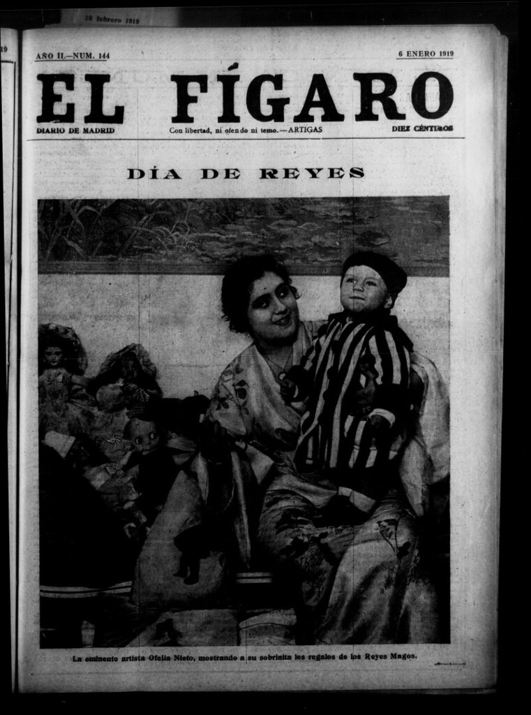 Miniatura de El Fígaro: diario de Madriddel 6 de enero de 1919, nº 144