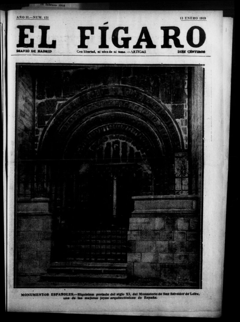 Miniatura de El Fígaro: diario de Madrid del 13 de enero de 1919, nº 151