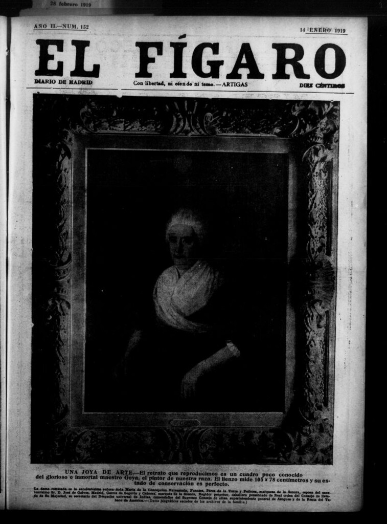 Miniatura de El Fígaro: diario de Madrid del 14 de enero de 1919, nº 152