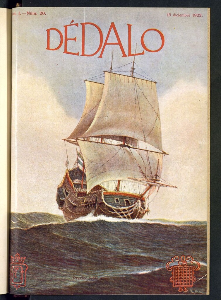 Miniatura de Dédalo del 15 de diciembre de 1922