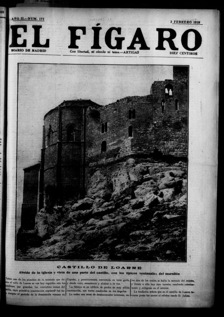 Miniatura de El Fígaro: diario de Madrid del 3 de febrero de 1919, nº 172