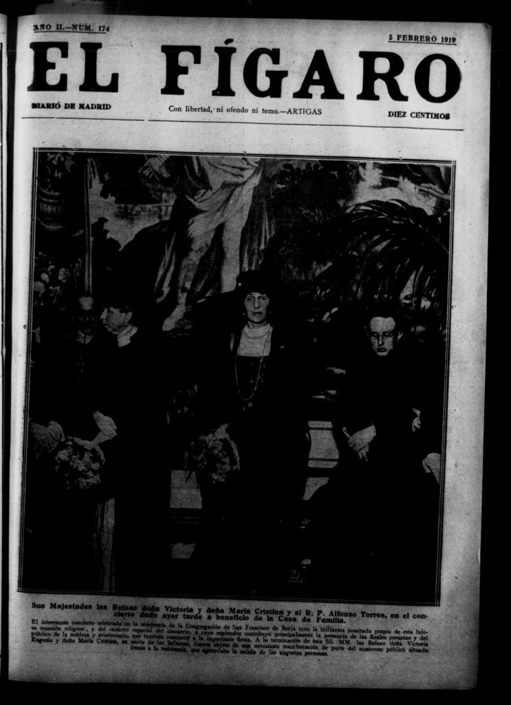 Miniatura de El Fígaro: diario de Madrid del 5 de febrero de 1919, nº 174