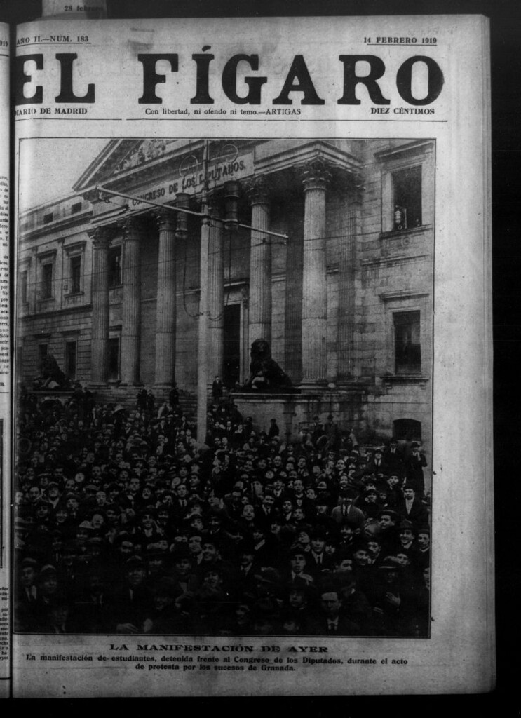 Miniatura de El Fígaro: diario de Madrid del 14 de febrero de 1919, nº 183