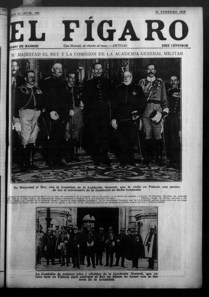 Miniatura de El Fígaro: diario de Madrid del 21 de febrero de 1919, nº 190