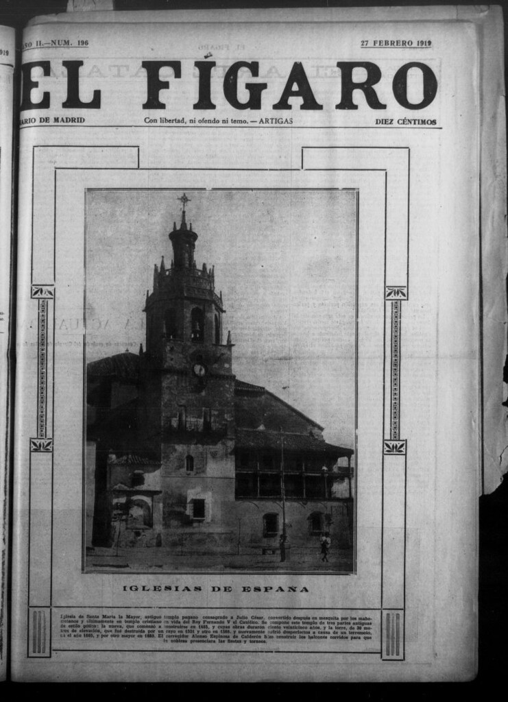 Miniatura de El Fígaro: diario de Madrid del 27 de febrero de 1919, nº 196
