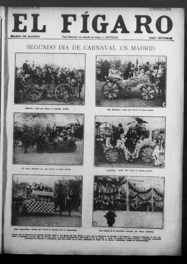 Miniatura de El Fígaro: diario de Madrid del 4 de marzo de 1919, nº 201