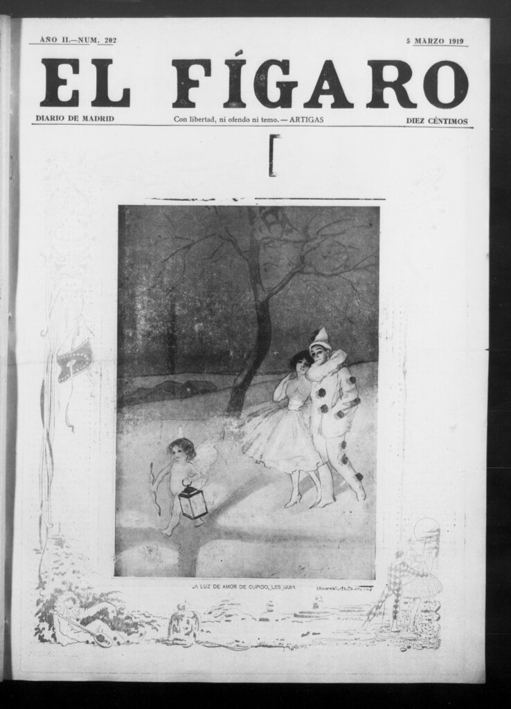 Miniatura de El Fígaro: diario de Madrid del 5 de marzo de 1919, nº 202
