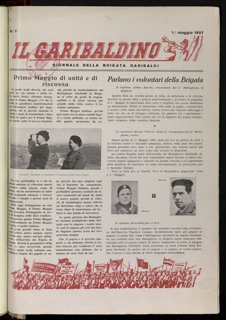 Miniatura de Il Garibaldino: Giornale della Brigata Garibladi