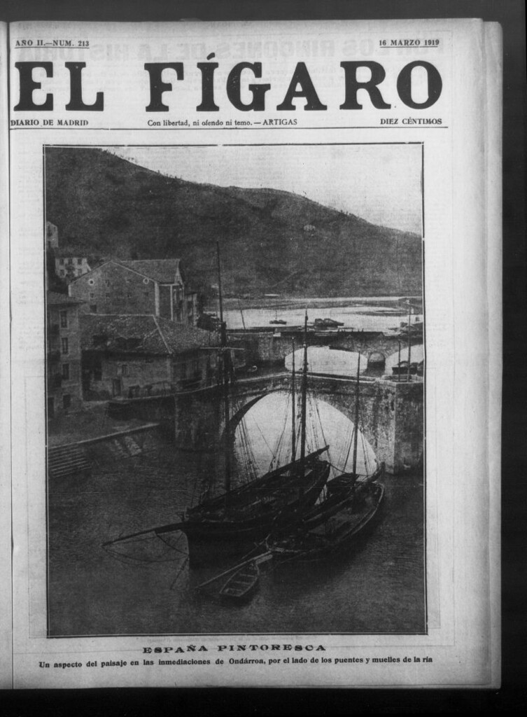 Miniatura de El Fígaro: diario de Madrid del 16 de marzo de 1919, nº 213