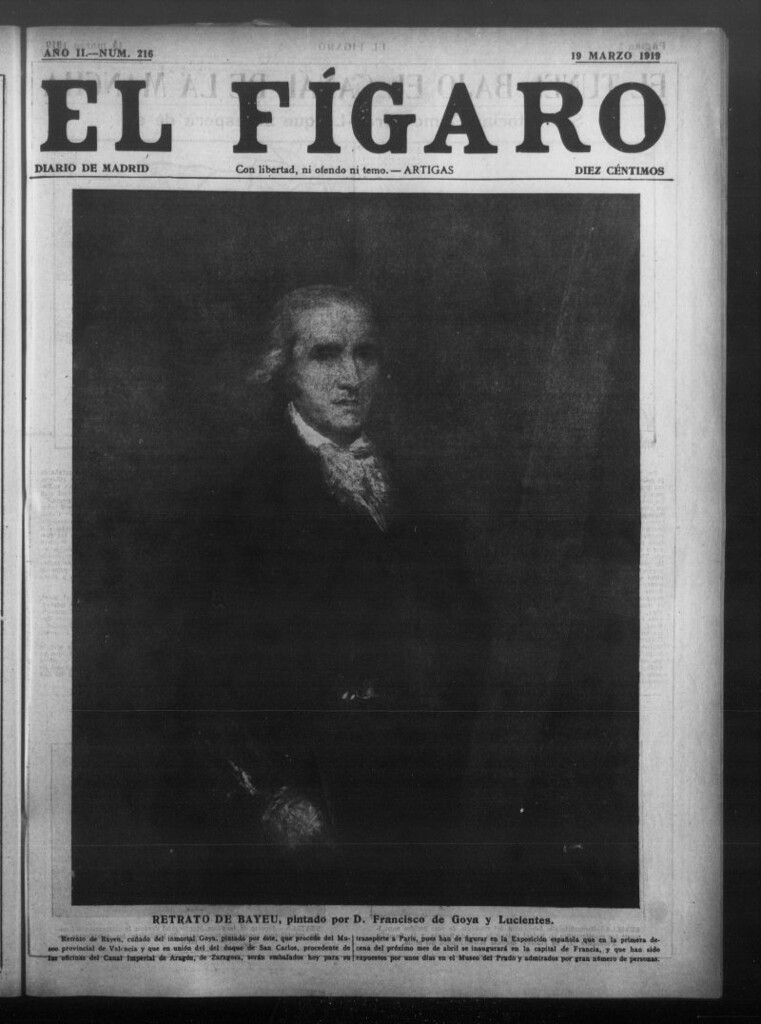 Miniatura de El Fígaro: diario de Madrid del 19 de marzo de 1919, nº 216