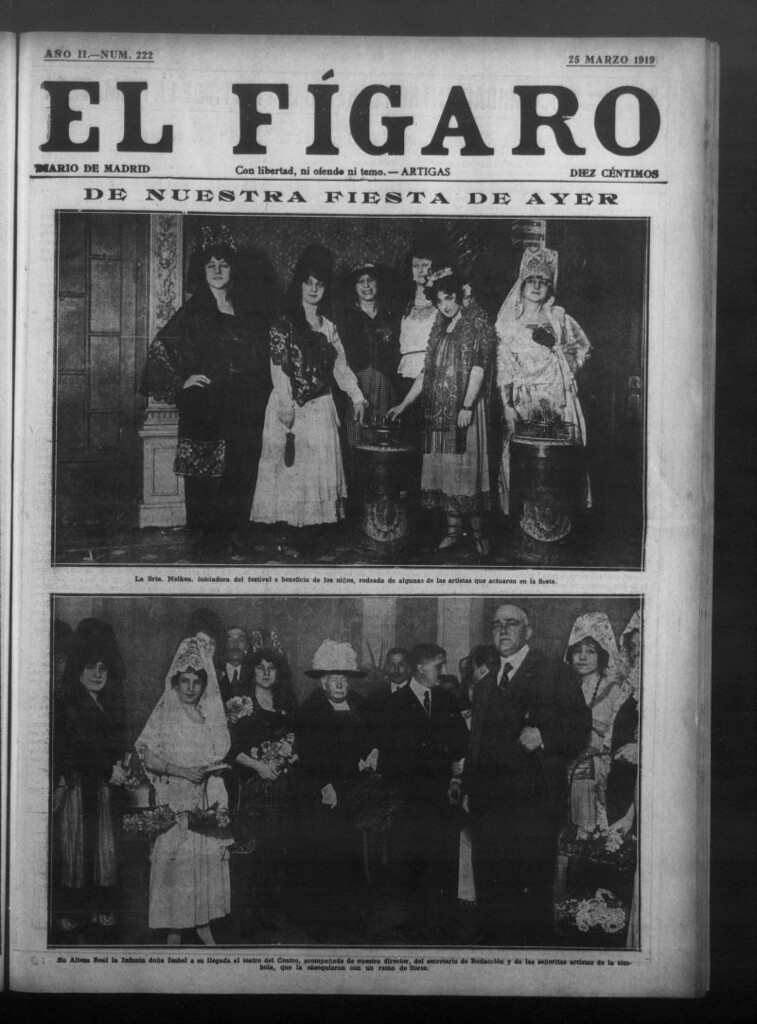 Miniatura de El Fígaro: diario de Madrid del 25 de marzo de 1919, nº 222