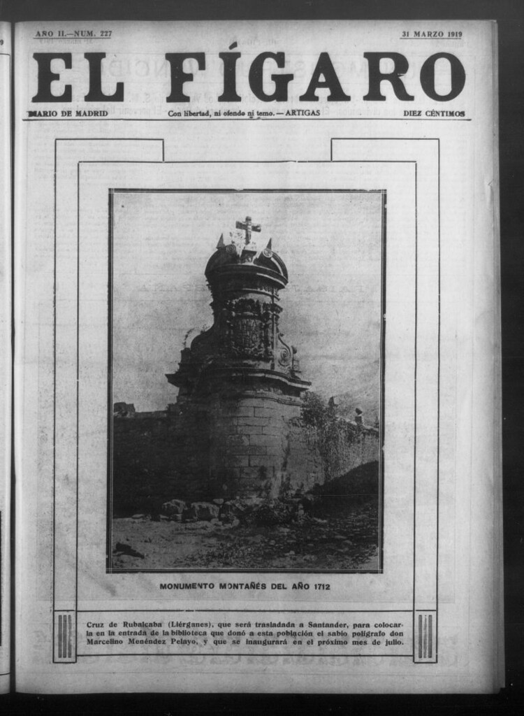 Miniatura de El Fígaro: diario de Madrid del 31 de marzo de 1919, nº 227