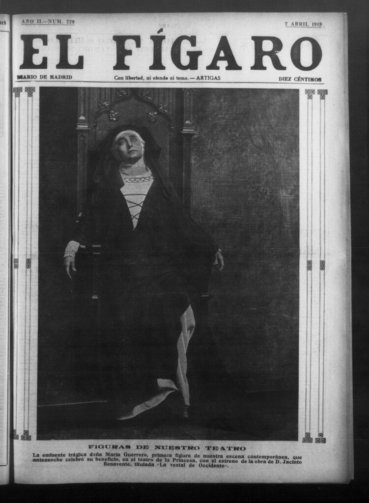 Miniatura de El Fígaro: diario de Madrid del 2 de abril de 1919, nº 229