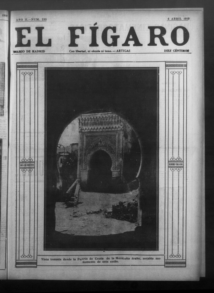 Miniatura de El Fígaro: diario de Madrid del 6 de abril de 1919, nº 233