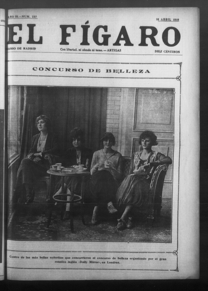 Miniatura de El Fígaro: diario de Madrid del 10 de abril de 1919, nº 237