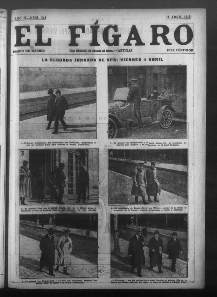 Miniatura de El Fígaro: diario de Madrid del 16 de abril de 1919, nº 243