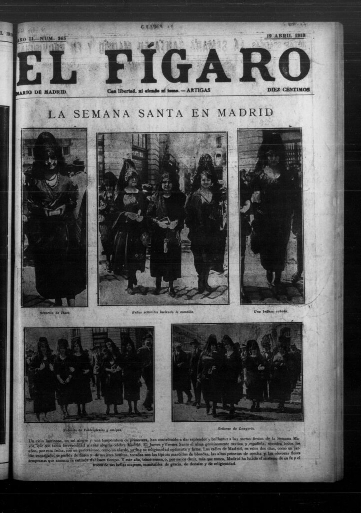 Miniatura de El Fígaro: diario de Madrid del 19 de abril de 1919, nº 245
