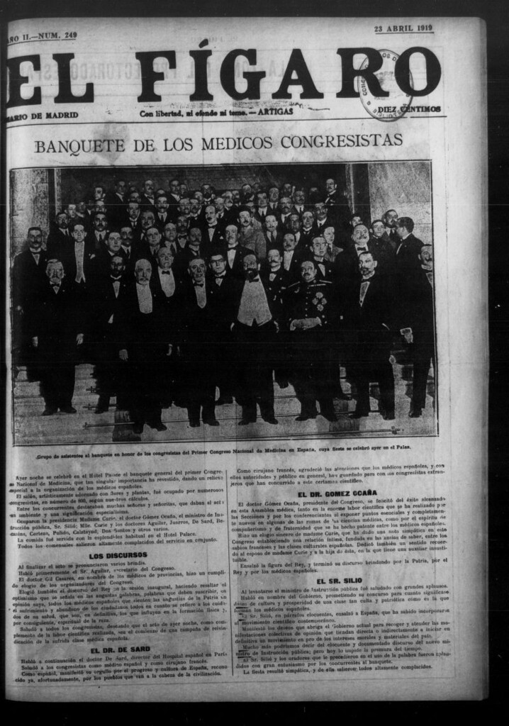 Miniatura de El Fígaro: diario de Madrid del 23 de abril de 1919, nº 249