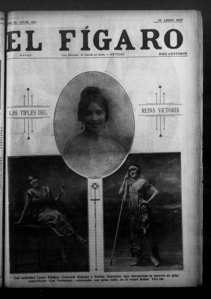 Miniatura de El Fígaro: diario de Madrid del 28 de abril de 1919, nº 254