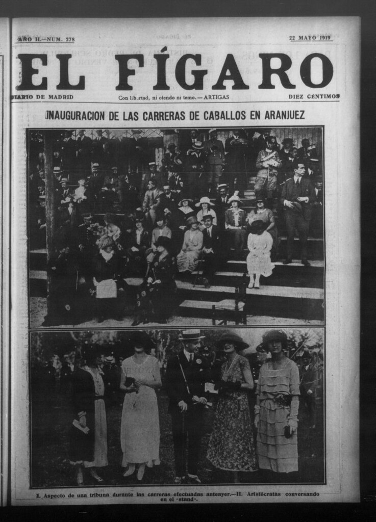 Miniatura de El Fígaro: diario de Madrid del 22 de mayo de 1919, nº 278