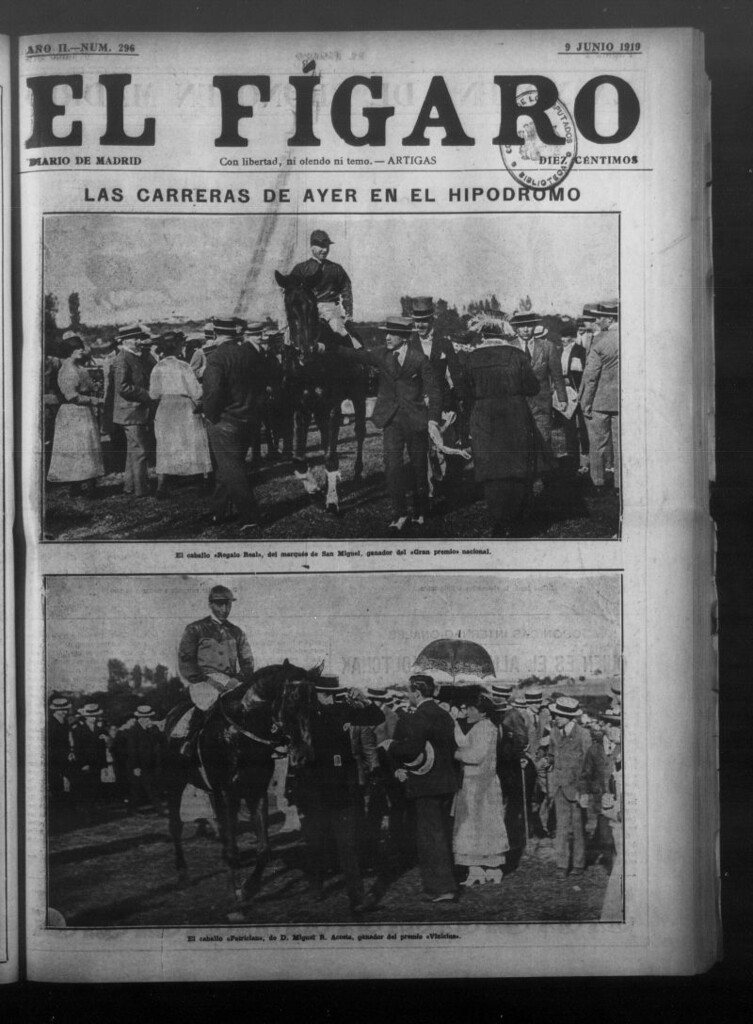 Miniatura de El Fígaro: diario de Madrid del 9 de junio de 1919, nº 296