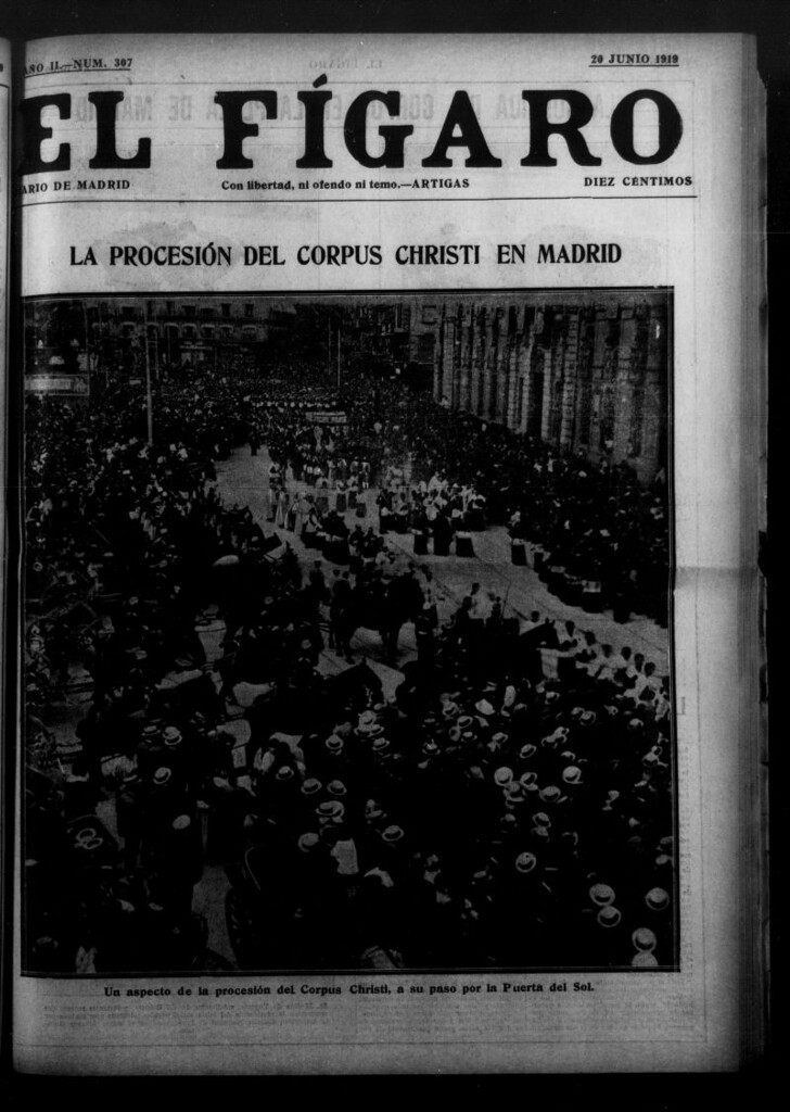 Miniatura de El Fígaro: diario de Madrid del 20 de junio de 1919, nº 307