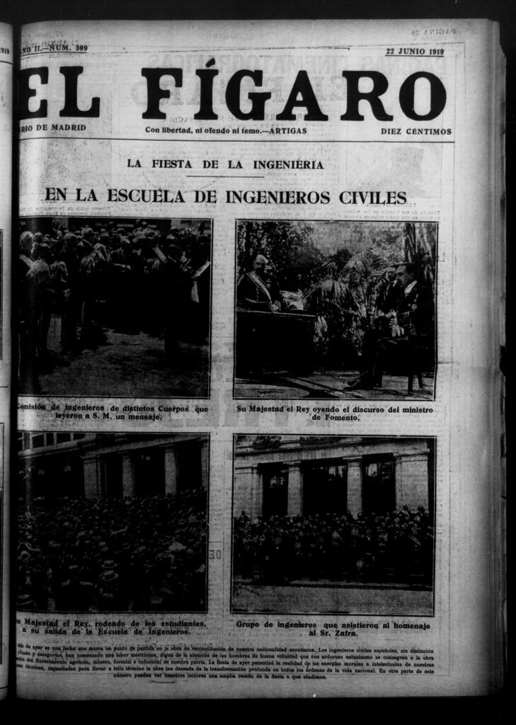 Miniatura de El Fígaro: diario de Madrid del 22 de junio de 1919, nº 309