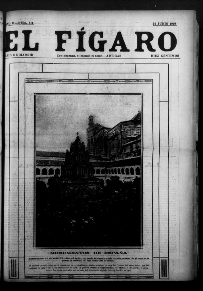 Miniatura de El Fígaro: diario de Madrid del 24 de junio de 1919, nº 311