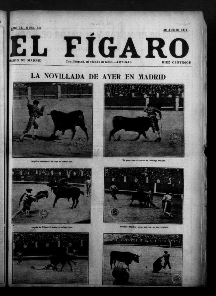 Miniatura de El Fígaro: diario de Madrid del 30 de junio de 1919, nº 317