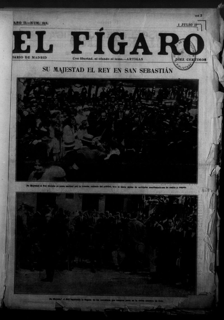 Miniatura de El Fígaro: diario de Madrid del 1 de julio de 1919, nº 318