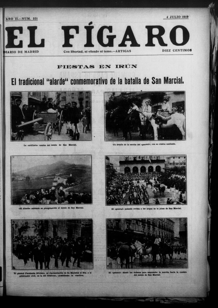 Miniatura de El Fígaro: diario de Madrid del 4 de julio de 1919, nº 321
