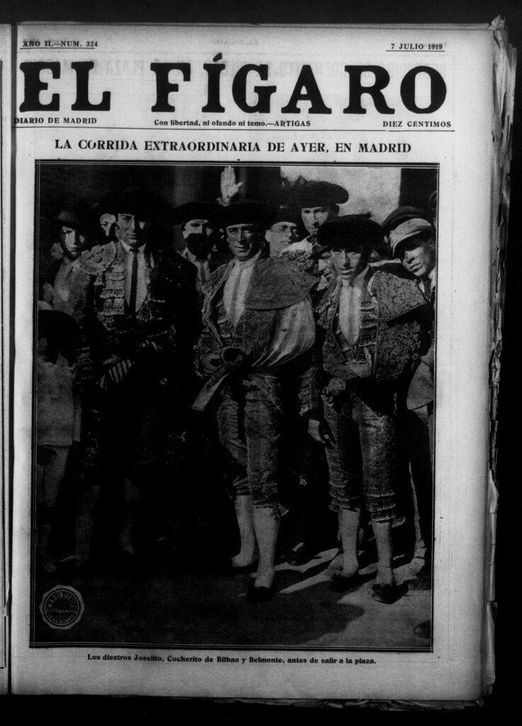 Miniatura de El Fígaro: diario de Madrid del 7 de julio de 1919, nº 324