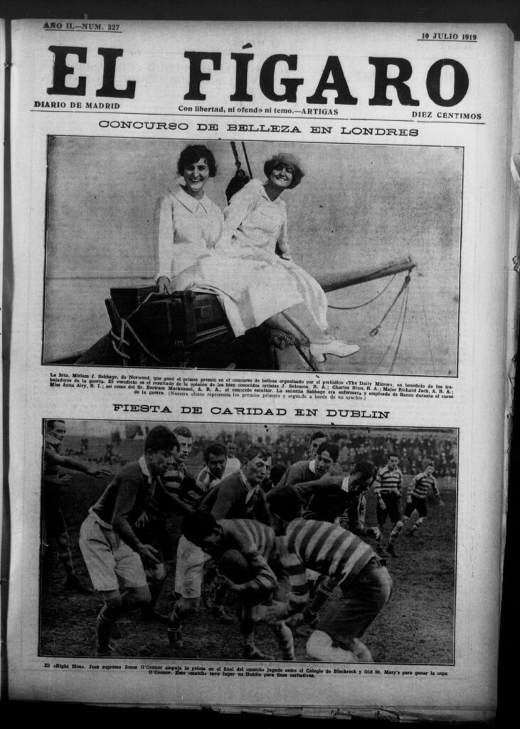 Miniatura de El Fígaro: diario de Madrid del 10 de julio de 1919, nº 327
