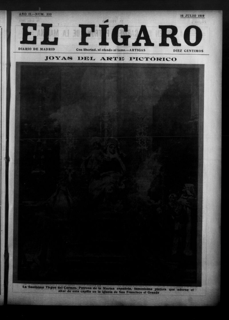 Miniatura de El Fígaro: diario de Madrid del 16 de julio de 1919, nº 333